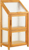 Mica Decorations Caminia Kweekkas - L60 x B42 x H115 cm- Mahoniehout
