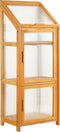 Mica Decorations Caminia Kweekkas - L60 x B42 x H152 cm- Mahoniehout