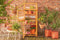 Mica Decorations Caminia Kweekkas - L60 x B42 x H152 cm- Mahoniehout