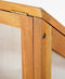 Mica Decorations Caminia Kweekkas - L60 x B42 x H152 cm- Mahoniehout