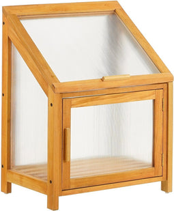 Mica Decorations Caminia Kweekkas - L60 x B42 x H77 cm- Mahoniehout