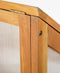 Mica Decorations Caminia Kweekkas - L60 x B42 x H77 cm- Mahoniehout