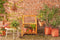Mica Decorations Caminia Kweekkas - L60 x B42 x H77 cm- Mahoniehout