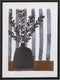 Mica Decorations Canti Muurdecoratie - L30 x H40 cm - Canvas - Zwart
