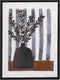 Mica Decorations Canti Muurdecoratie - L30 x H40 cm - Canvas - Zwart