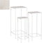 Mica Decorations Caprice Bijzettafel - H67 x Ø28 cm - Ijzer - Wit