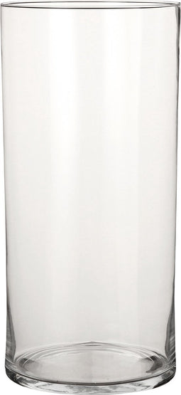 Mica Decorations Carly Vaas - H40 x Ø19 cm - Cilinder - Transparant