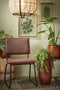 Mica Decorations Caro Eetkamerstoel - Stof Rawhide - Brown