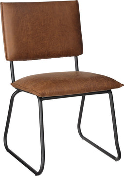 Mica Decorations Caro Eetkamerstoel - Stof Rawhide - Cognac