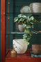 Mica Decorations Carrie Bloempot - H22 x Ø24 cm - Terracotta - Donkergrijs