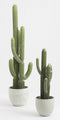 Mica Decorations Carrie Bloempot - H22 x Ø24 cm - Terracotta - Lichtgrijs