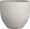 Mica Decorations Carrie Bloempot - H26 x Ø29 cm - Terracotta - Lichtgrijs