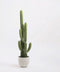 Mica Decorations Carrie Bloempot - H26 x Ø29 cm - Terracotta - Lichtgrijs