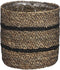 MICA DECORATIONS CELESTIAL MAND VOOR PLANTEN - H14 X Ø14 CM - ZWART