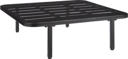 Mica Decorations Celo Loungetafel - L80 x B80 x H23 cm - Metaal - Zwart