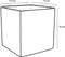 Mica Decorations Chaz Bloempot - 14x14x14 cm - Keramiek - Zilver