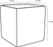 Mica Decorations Chaz Bloempot - 17x17x17 cm - Keramiek - Zilver