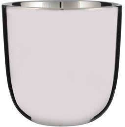 Mica Decorations Chaz Bloempot - H16,5 x Ø17 cm - Zilver