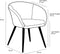 Mica Decorations Chloe Eetkamerstoel - L63 x B56 x H78 cm - Donkergroen