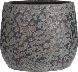Mica Decorations Clemente Bloempot - H25,5 x Ø32 cm - Terracotta - Koper