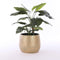 Mica Decorations Clemente Bloempot - H31 x Ø38 cm - Terracotta - Goud