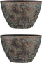 Mica Decorations Clemente Bloempot - L41 x B20 x H26 cm - Terracotta - Koper