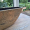 Mica Decorations Clemente Bloempot - L48 x B19 x H15 cm - Terracotta - Koper