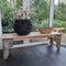 Mica Decorations Clemente Bloempot - L48 x B19 x H15 cm - Terracotta - Koper