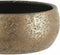 Mica Decorations clemente schaal rond goud maat in cm: 15 x 37 - GOUD