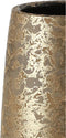 Mica Decorations Clemente Vaas - H35 x Ø17,5 cm - Terracotta - Goud