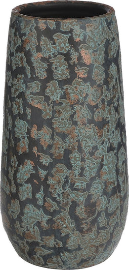 Mica Decorations Clemente Vaas - H35 x Ø17,5 cm - Terracotta - Koper