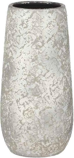Mica Decorations Clemente Vaas - H35 x Ø17 cm - Terracotta - Champagne