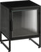 Mica Decorations Clifton Opbergkast met Deuren - L38 x B35 x H50 cm - Metaal - Zwart