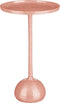 Mica Decorations Colin Bijzettafel - H58 x Ø34 cm - Gerecycled Aluminium - 100% FSC - Lichtroze