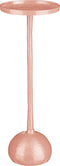 Mica Decorations Colin Bijzettafel - H68 x Ø24 cm - Gerecycled Aluminium - 100% FSC - Lichtroze