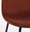 Mica Decorations Corby Eetkamerstoel - Gerecycled polyester - Rood