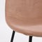Mica Decorations Corby Eetkamerstoel - Gerecycled polyester - Roze