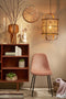 Mica Decorations Corby Eetkamerstoel - Gerecycled polyester - Roze