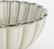 Mica Decorations Corfu Schaal - Set van 4 - H9 x Ø17 cm - Keramiek - Grijs