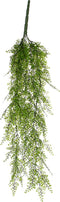 Mica Decorations Cypres Kunst Hangplant - H95 cm - Groen