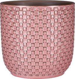 Mica Decorations Daan Bloempot - H17,5 x Ø19 cm - Lichtroze