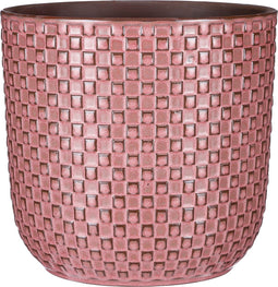 Mica Decorations Daan Bloempot - H21 x Ø22 cm - Lichtroze