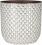 Mica Decorations Daan Bloempot - H21 x Ø22 cm - Wit