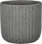 Mica Decorations Dante Bloempot - 21x21x19 cm - Donkergrijs