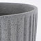 Mica Decorations Dante Bloempot - H22 x Ø24 cm - Donkergrijs