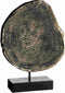 Mica Decorations Deco Object Boomstam - 22x8x34 cm - Polyresin - Zwart
