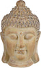 Mica Decorations Deco Object Buddha - 20x20.5x30.5 cm - Polyresin - taupe