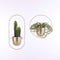 Mica Decorations Dexter Bloempot Wand - L34 x B14 x H34 cm - Goud