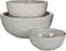 Mica Decorations diamond ronde schaal wit set van 3 grootste maat in cm: 17,5 x 39,5 - WIT