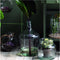 Mica Decorations Diego Fles Vaas - H30 x Ø18 cm - Gerecycled Glas - Transparant